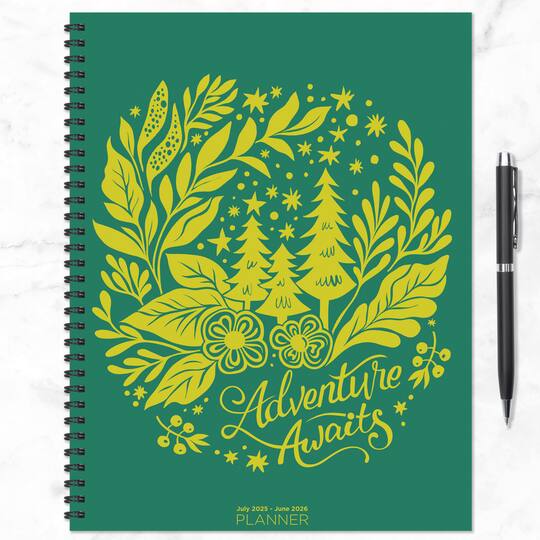 TF Publishing 2025-2026 Adventure Large Weekly/Monthly Planner